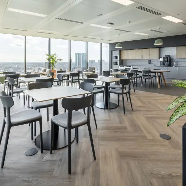 Connection Canova work café chair Arcadis Birmingham