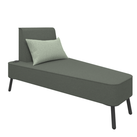 Connection Bask day lounger bed for workplace wellness