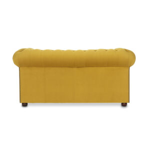 Mustard Bloomsbury 2 seater sofa (back)